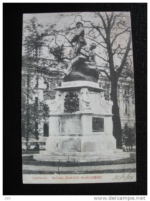 LONDON ROYAL MARINE MONUMENT - Monuments