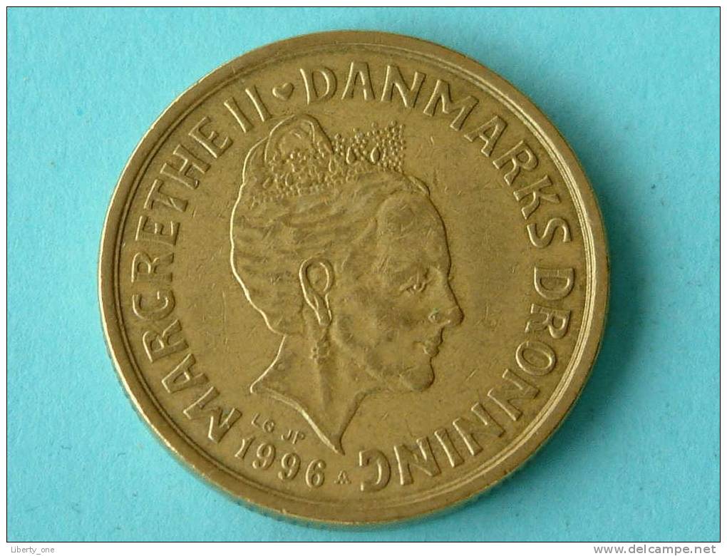 1996 - 20 KRONER LG JP A / KM 878 ( For Grade, Please See Photo ) ! - Danemark