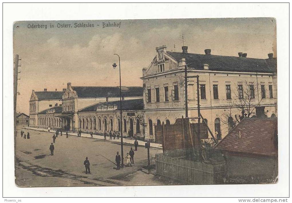 GERMANY - ODERBERG, Bahnnhof / Railway Station, Old Postcard - Oderberg