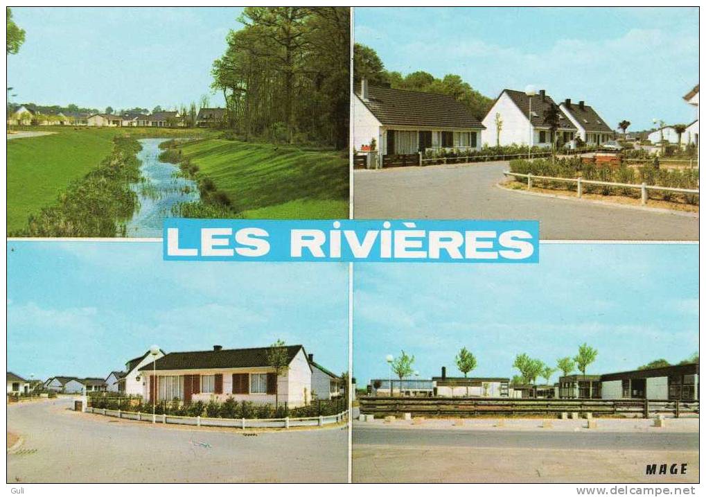 [77] Seine Et Marne > Savigny Le Temple- Les Rivières-  Multi Vues , L´Ecole Chanteraine * PRIX FIXE - Savigny Le Temple