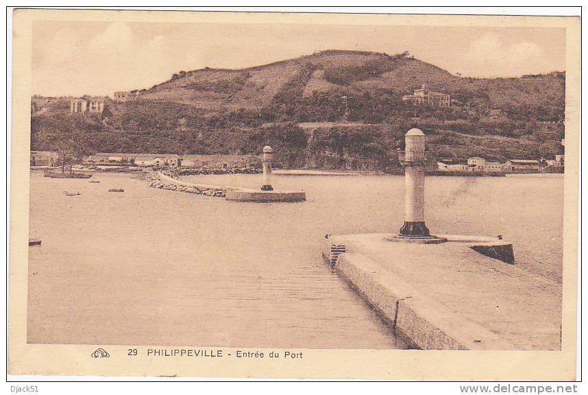 29 - PHILIPPEVILLE - Entrée Du Port - Skikda (Philippeville)