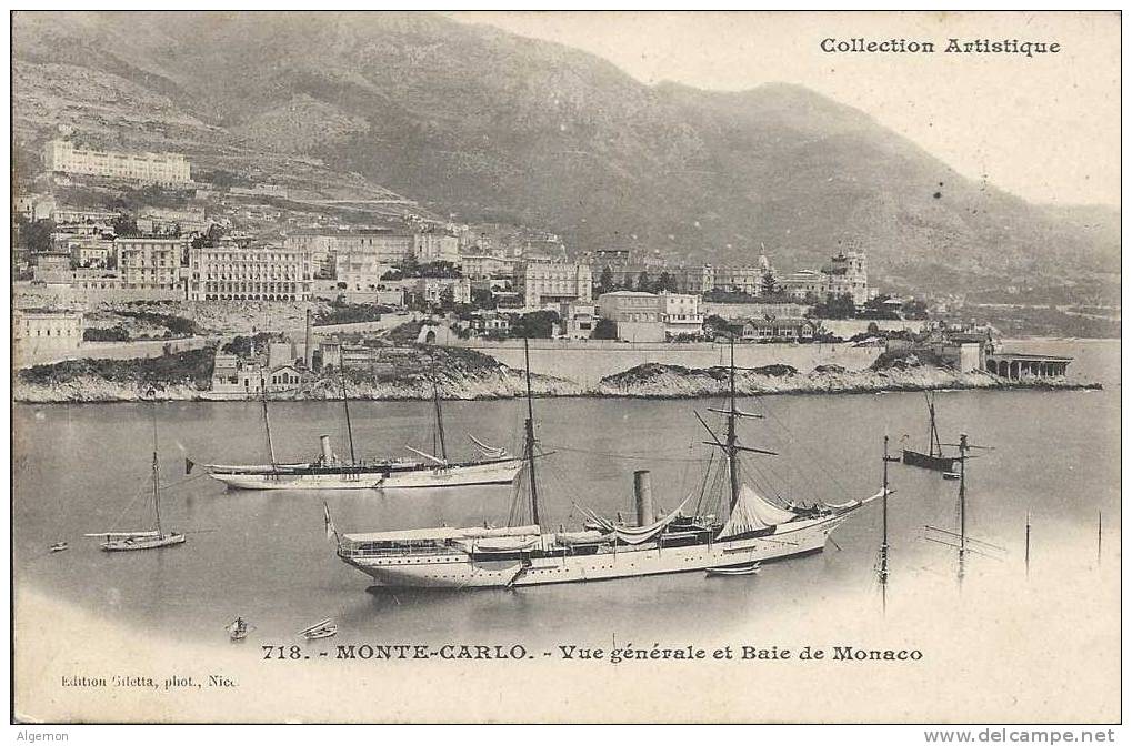 2438 - Monte Carlo Vue Générale - Autres & Non Classés