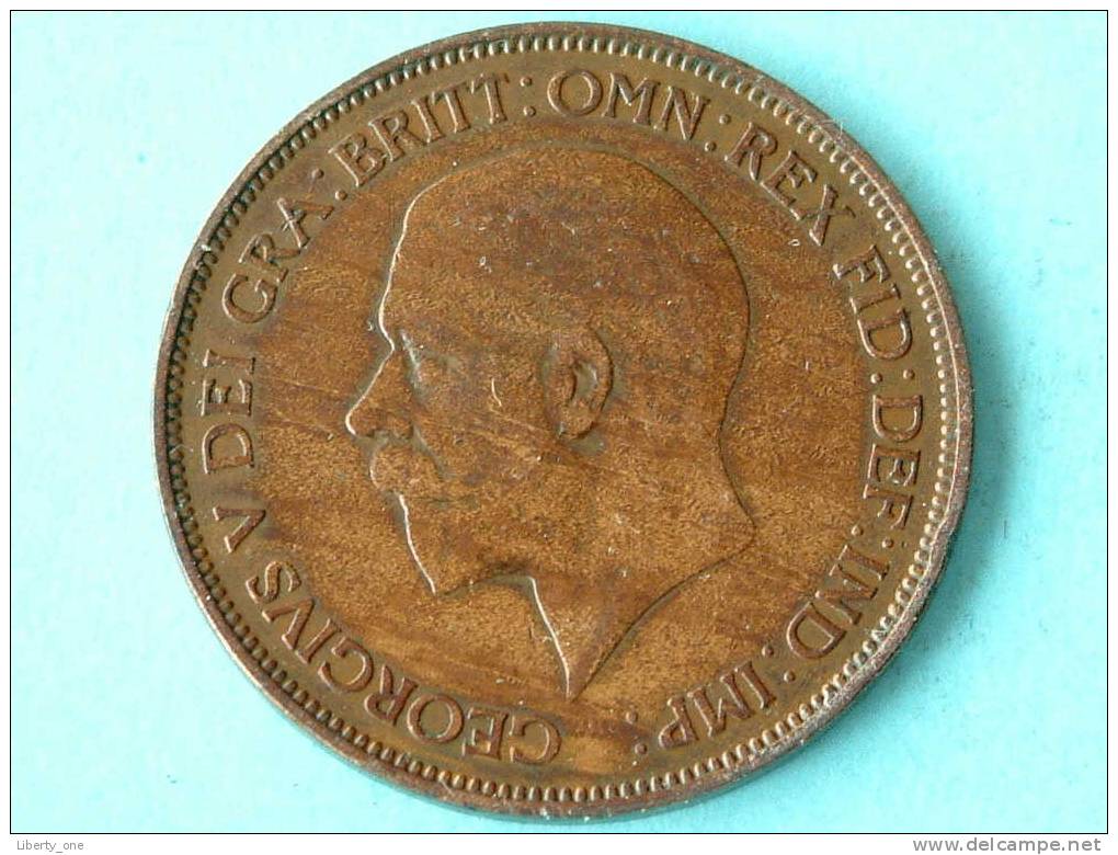 1936 - ONE PENNY / KM 838 ( For Grade, Please See Photo ) ! - D. 1 Penny