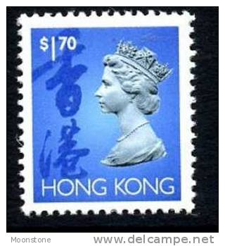Hong Kong Elizabeth II 1992 $1.70 Definitive, MNH - Neufs