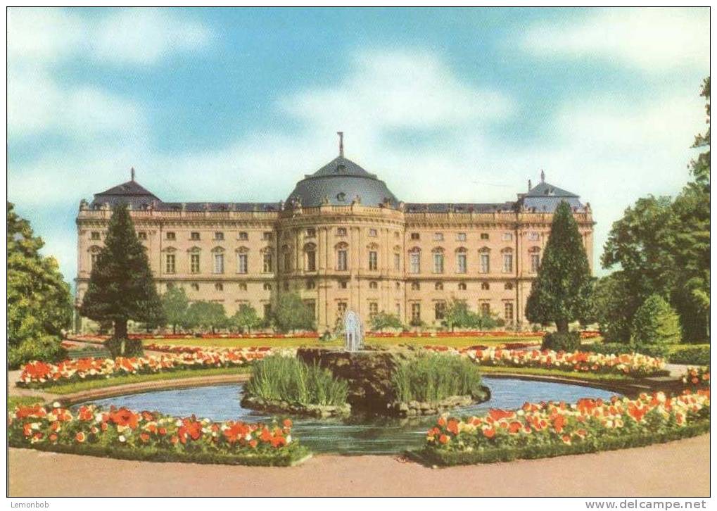 Germany - Wuerzburg - Wurzburg - Im Hofgarten - 1960s Unused Postcard [P2826] - Wuerzburg