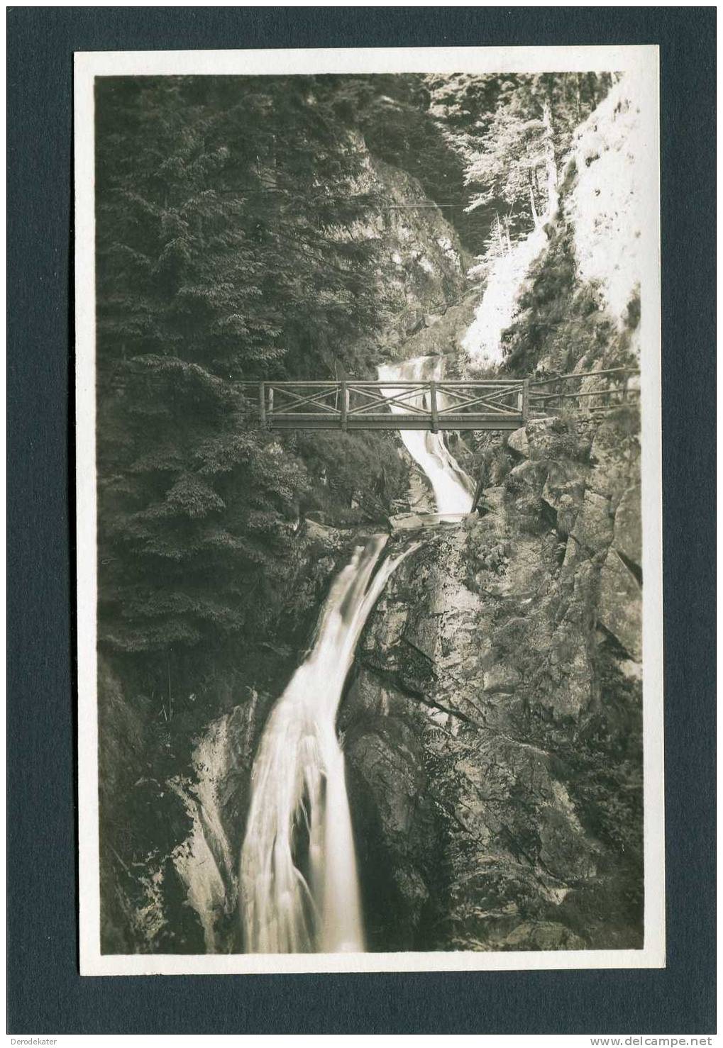 Allerheiligen Wasserfalle I. Schwarzwald. Echte Photographie.Fiedler.Nr.2009.Brucke. Bridge Ganz Gut! Unbeschrieben.New! - Hochschwarzwald