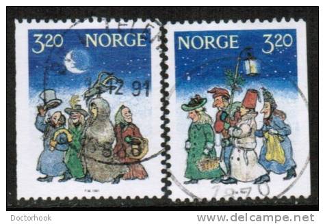 NORWAY   Scott #  999-1000  VF USED - Used Stamps