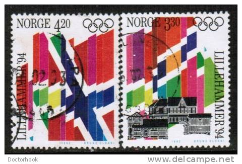 NORWAY   Scott #  1029-30  VF USED - Used Stamps