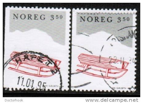 NORWAY   Scott #  1070-1  VF USED - Used Stamps