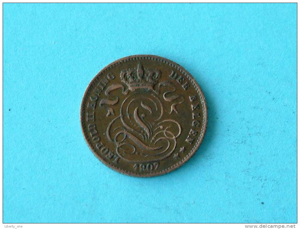 1907 VL - 1 CENT ( Morin 235 ) / ( For Grade, Please See Photo ) !! - 1 Centime