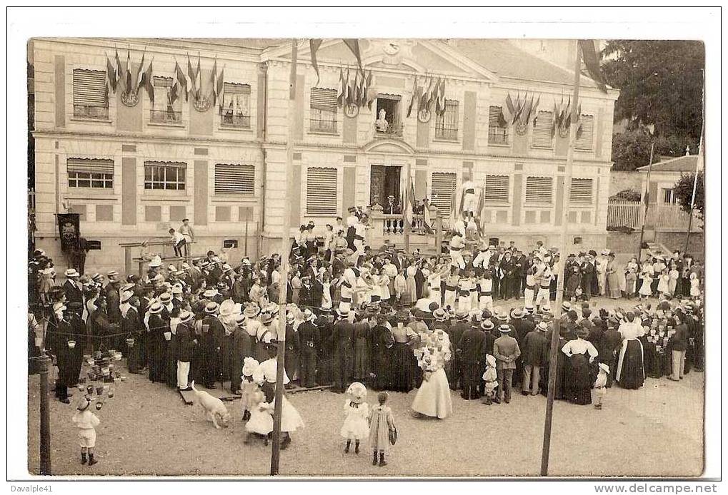 91  CARTE PHOTO DE YERRES FETE DE GYMNASTIQUE - Yerres