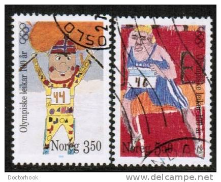 NORWAY   Scott #  1117-8  VF USED - Used Stamps