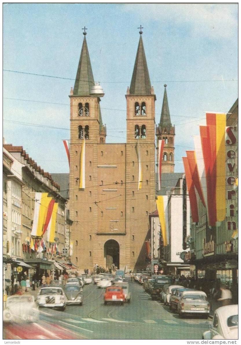 Germany - Wuerzburg - Wurzburg - Die Domstrasse Zu Wurzburg - Unused Postcard [P2843] - Wuerzburg