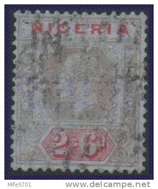 NIGERIA - King GEORGE V - 2sh 6p - 1914 - USATO USED - Scott N. 9 - Nigeria (...-1960)