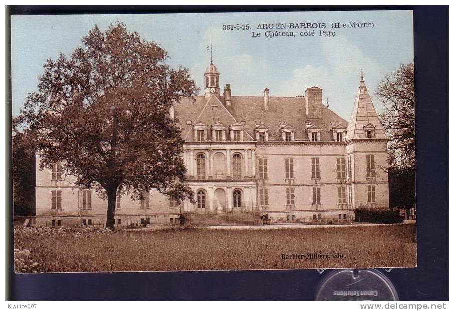 Arc En Barrois - Le Château 52  Le Chateau Coté Parc  1950 - Arc En Barrois