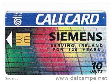 IRLANDA (IRELAND) - TELECOM EIREANN CHIP  - 1994 SIEMENS      - USED - RIF. 7880 - Irlanda