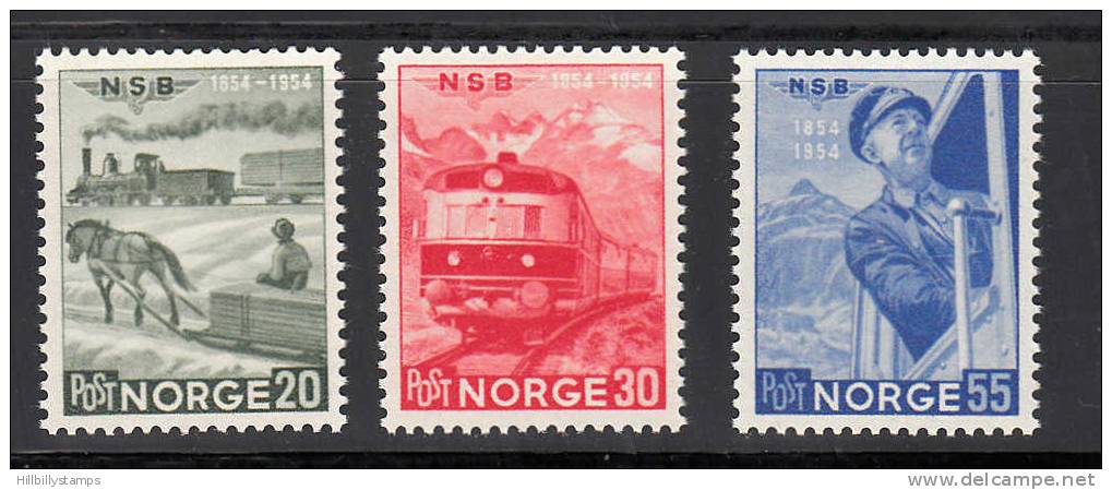 Norway Year 1954  Scott No. 331-33 Mnh Set - Used Stamps