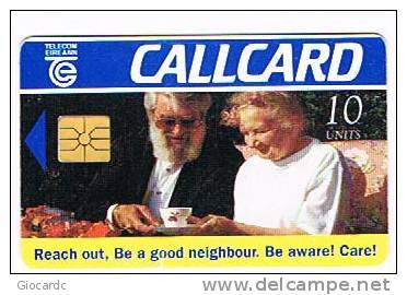 IRLANDA (IRELAND) - TELECOM EIREANN CHIP  - 1996 REACH OUT          - USED - RIF. 7897 - Irlande