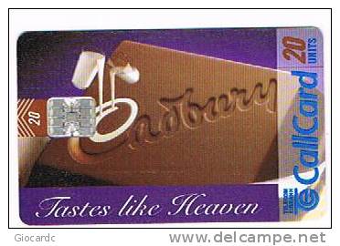 IRLANDA (IRELAND) - TELECOM EIREANN CHIP  - 1997  CADBURY'S    - USED - RIF. 7900 - Lebensmittel