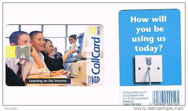 IRLANDA (IRELAND) - TELECOM EIREANN CHIP  - 1998  LEARNING ON THE INTERNET     - USED - RIF. 7908 - Irlanda