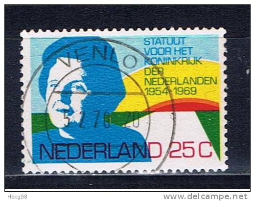 NL+ Niederlande 1969 Mi 933 Juliane - Storia Postale