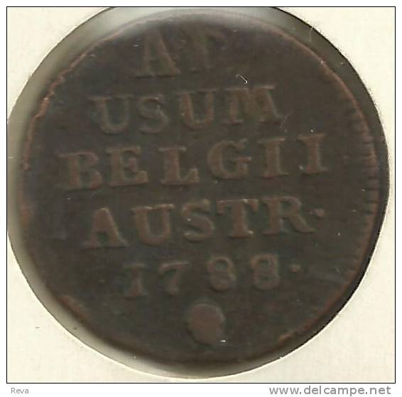 BELGIUM AUSTRIA RULE 1 LIARD INSCRIPTIONS FRONT JOSEPH II HEAD BACK 1788 KM? READ DESCRIPTION CAREFULLY !!! - Other & Unclassified