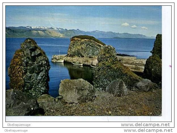 ARNARSTAPI PLACE INSNAEFELLSNES ISLANDE PRES DU PORT DE SNAEFFELSNELES - Island