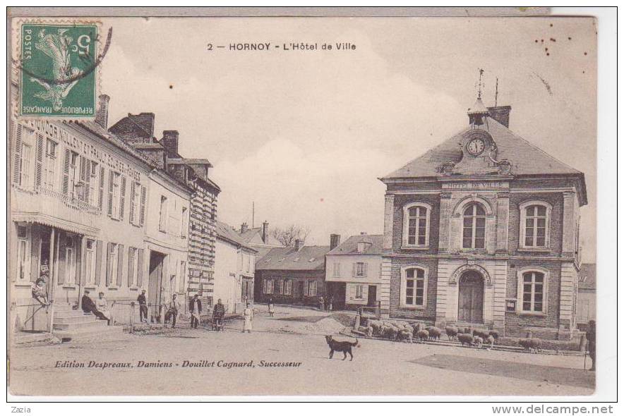 80.179/ HORNOY - L'Hôtel De Ville - Hornoy Le Bourg