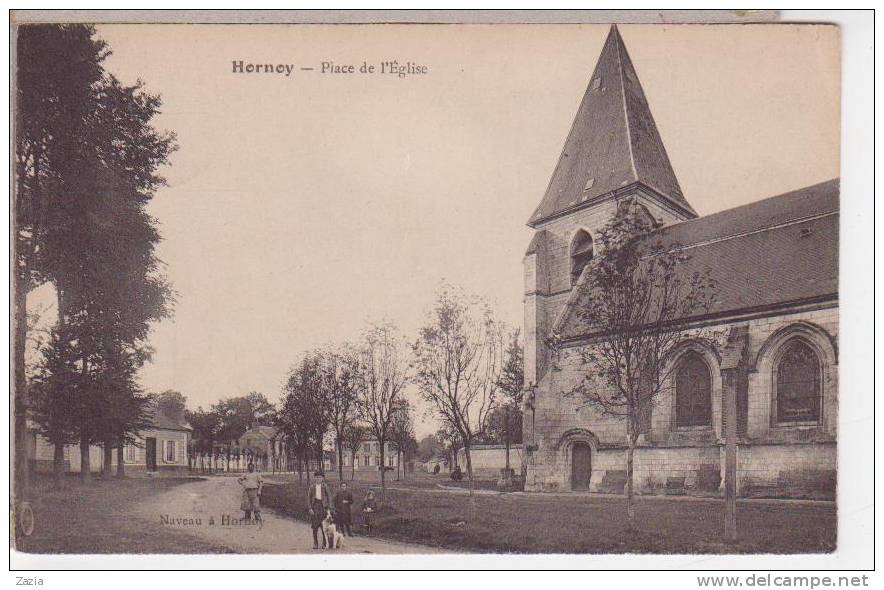 80.180/ HORNOY - Place De L'église - Hornoy Le Bourg