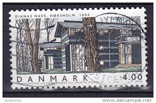 Denmark 2002 Mi. 1321  4.00 Kr Wohnengebäude Dianas Have Hørsholm (1992) - Oblitérés