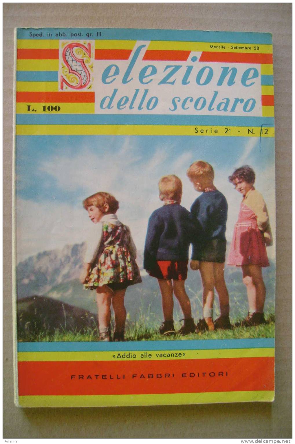 PDS/33 SELEZIONE Dello SCOLARO N.12-1958/Davy Crockett/diamante/Unione Sud Africana/alpinismo - Niños Y Adolescentes