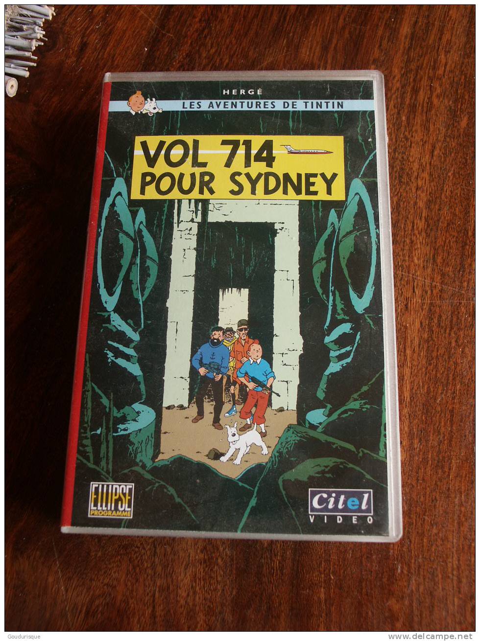 K7 VHS VOL 714 POUR SIDNEY - Tintin