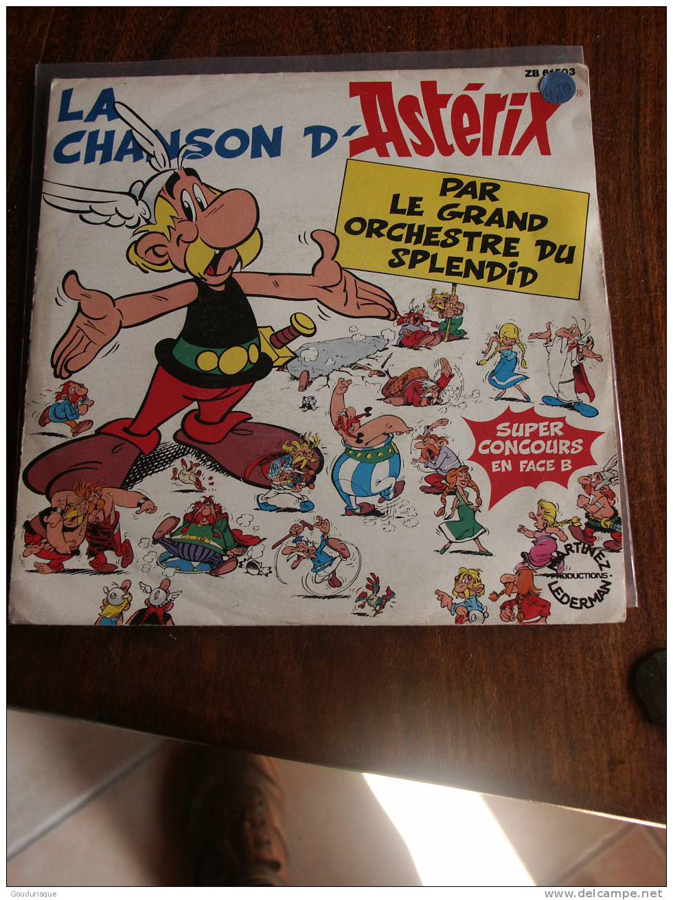 ASTERIX 45 T LA CHANSON D'ASTERIX - Asterix