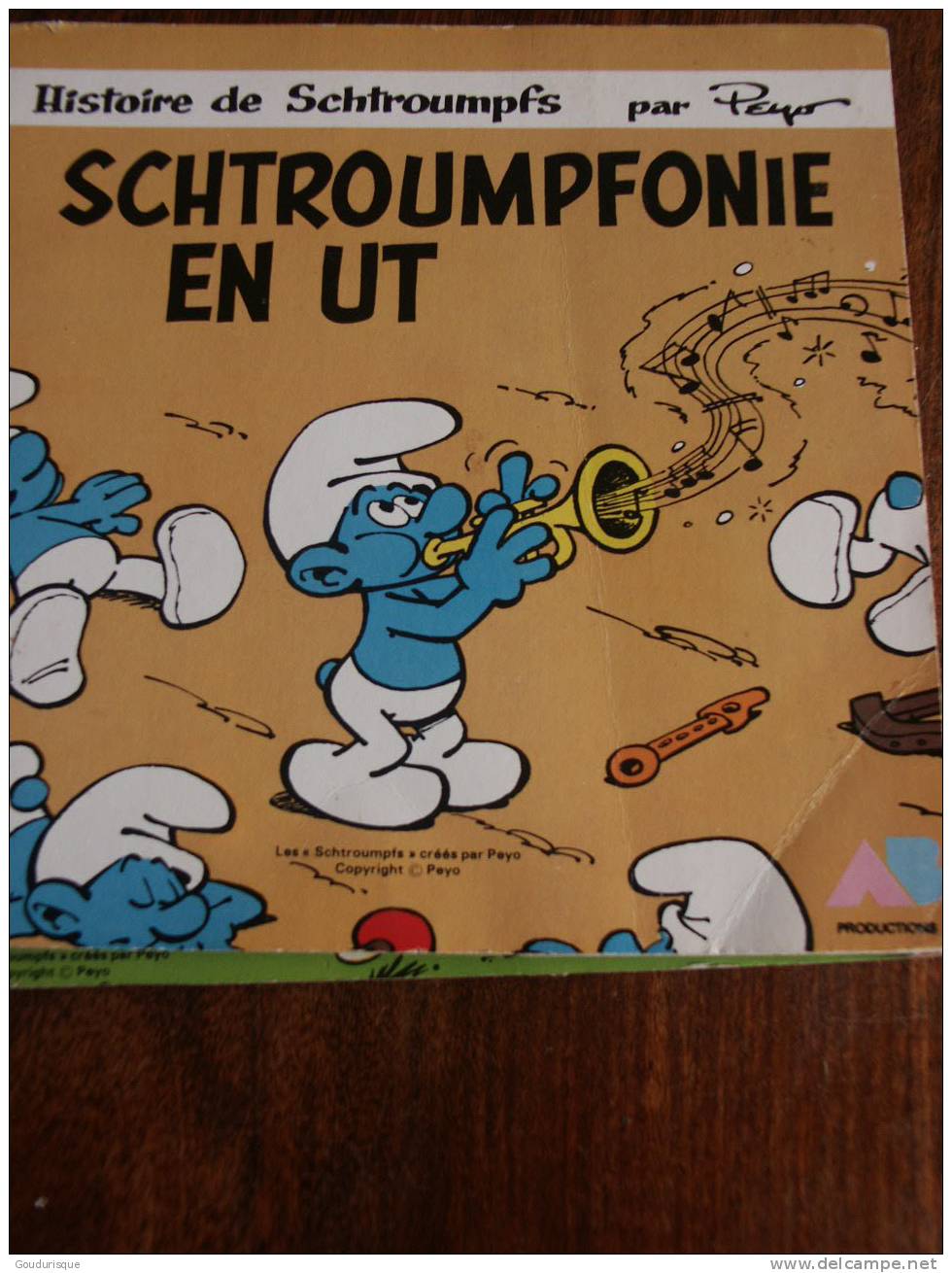 LES SCHTROUMPFS LIVRE DISQUE SCHTROUMPFONIE EN UT - Schtroumpfs, Les