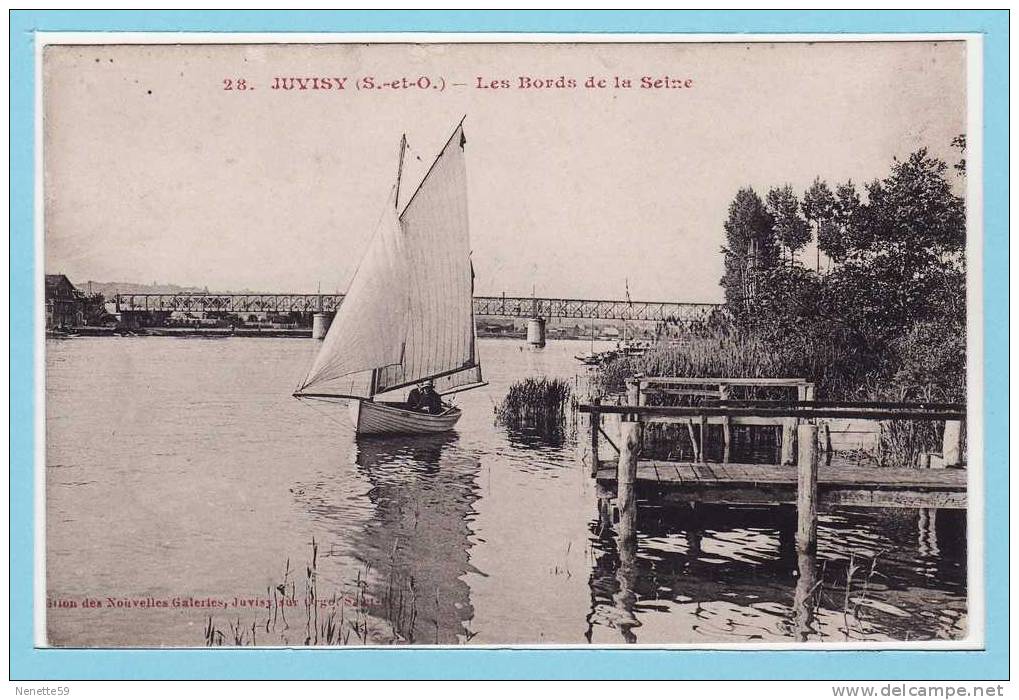 JUVISY Les Bords De Seine + Barque Animée - Juvisy-sur-Orge