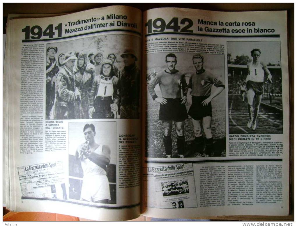 PAG/44  GAZZETTA Dello SPORT - 8O ANNI Di CRONACA E SPORT /olimpiadi/calcio - Deportes