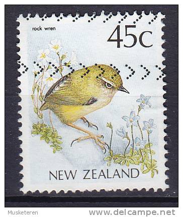 New Zealand 1991 Mi. 1183 A    45 C Vogel Bird 4-Sided Perf. - Other & Unclassified