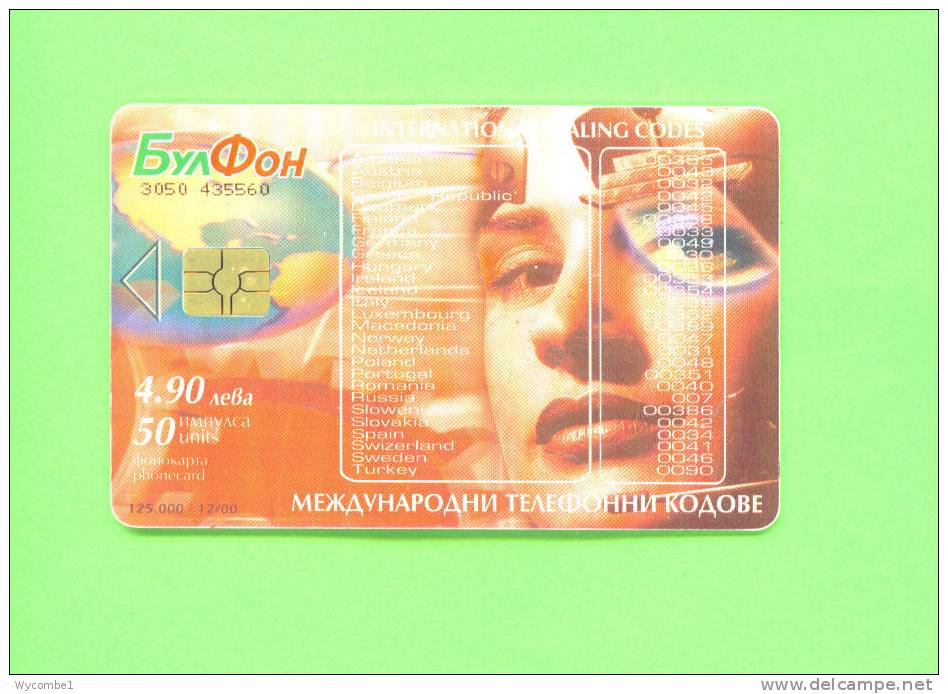 BULGARIA  -  Chip Phonecard As Scan - Bulgaria