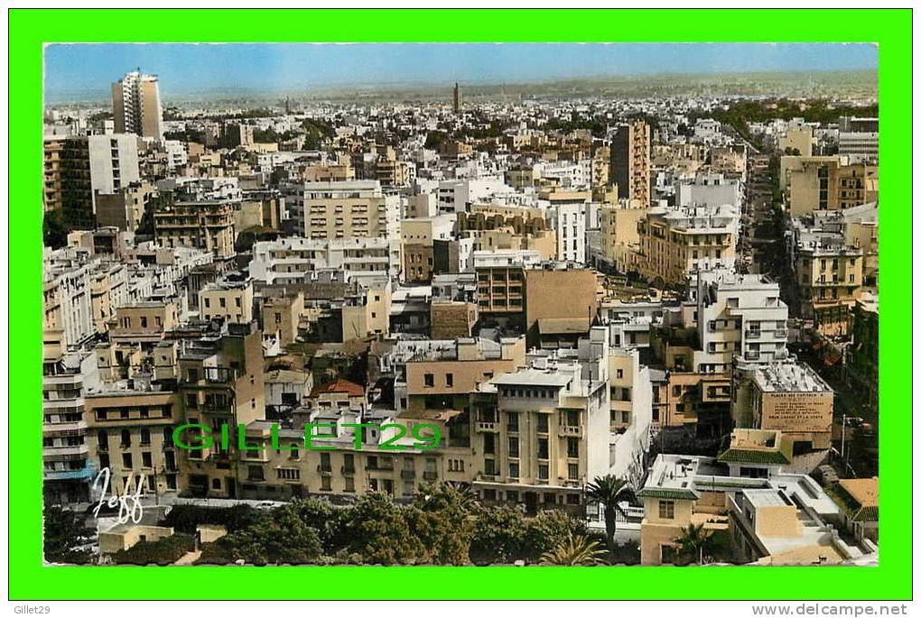 CASABLANCA, MAROC - VUE GÉNÉRALE DE LA VILLE - ÉDITIONS JEFF - - Casablanca