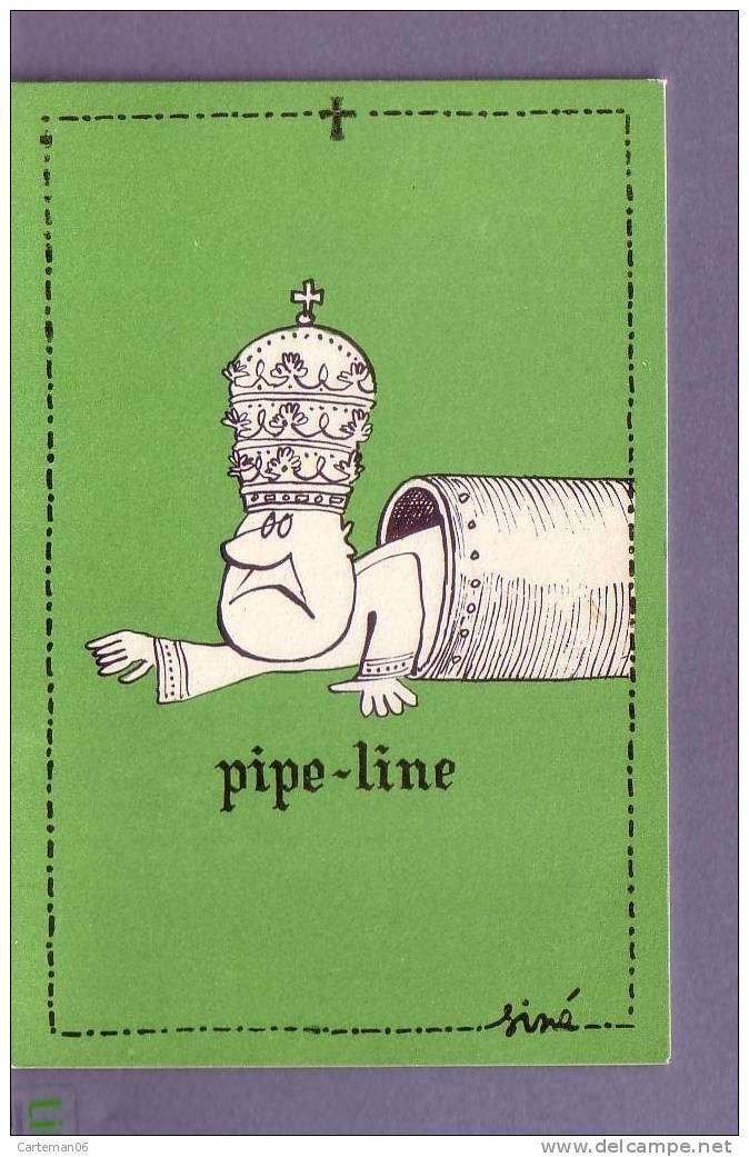 Illustrateur - Siné - Pipe-Line - Sine