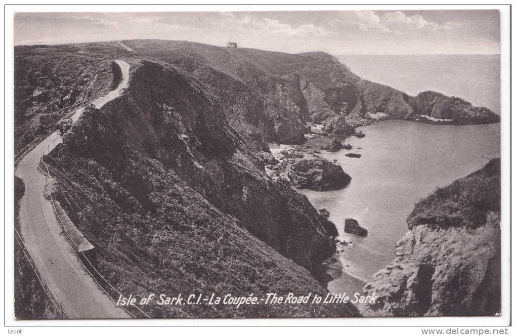 Channel Islands - Sark - La Coupee - The Road To Little Sark - Sark