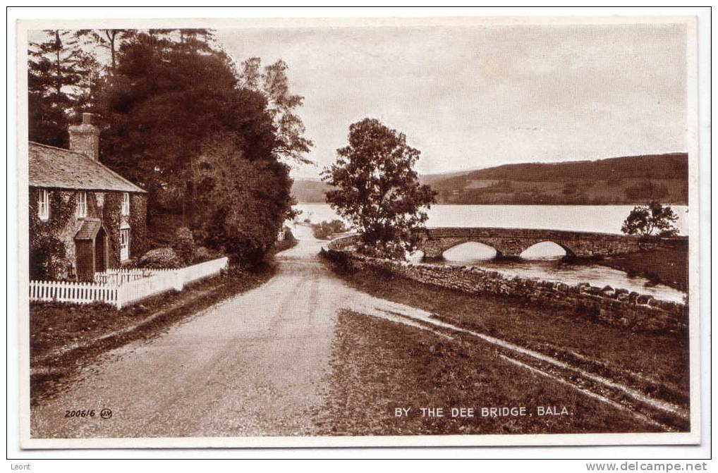 Wales - Bala - By The Dee Bridge - Old Stone Bridge - Merionethshire