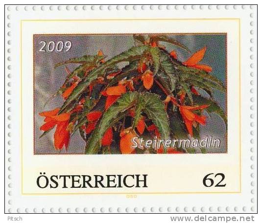Österreich - Pers. Marke Serie Blumen Der Jahre 2007-2011 - Steiermark - Nuovi