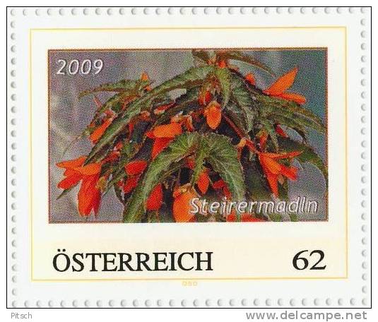 Österreich - Pers. Marke Serie Blumen Der Jahre 2007-2011 - Steiermark - Unused Stamps