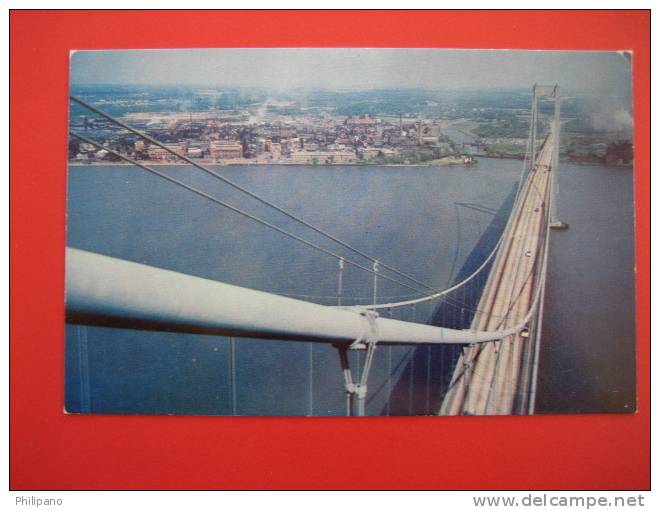 Delaware Memorial Bridge Near New Castle De  Early Chrome === Ref 170 - Other & Unclassified