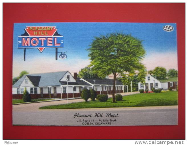 Odessa De  Pleasant Hill Motel  Linen=== Ref 170 - Sonstige & Ohne Zuordnung