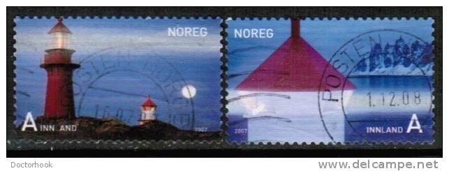 NORWAY   Scott #  1521-2  VF USED - Used Stamps