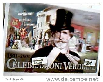 GIUSEPPE VERDI ILLUSTRATO FILANCI  100 MORTE N2001 DB2762 - Artisti