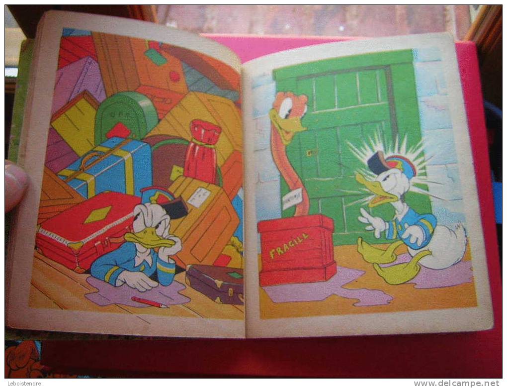 WALT DISNEY-DONALD EN VACANCES-LES ALBUMS ROSES HACHETTE-8 PHOTOS DE PRESENTATION