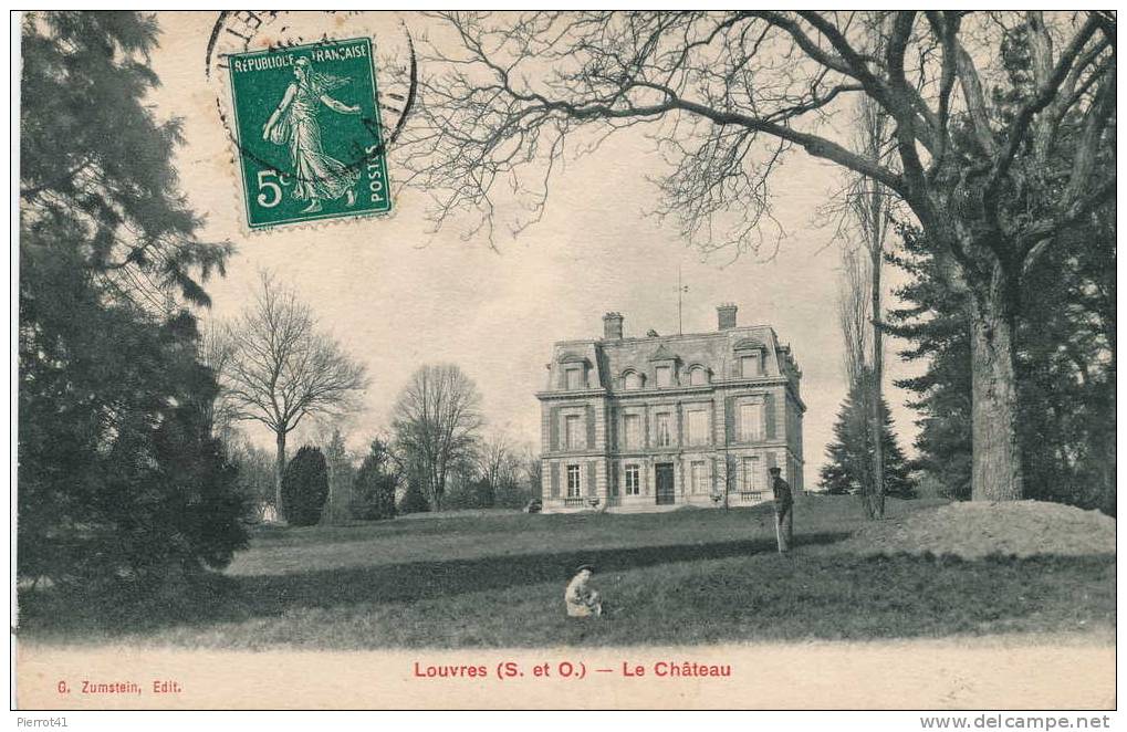 LOUVRES - Le Château - Louvres